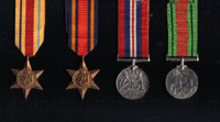 Selection of WWII medals from Collectors World - Nottingham.